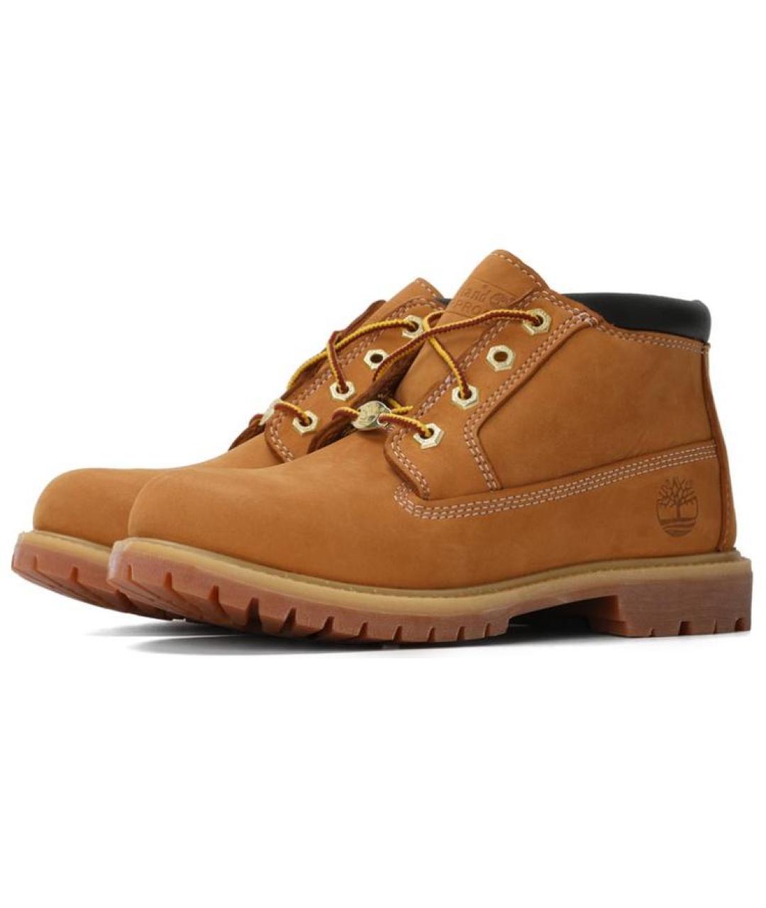 TIMBERLAND Желтые нубуковые ботинки, фото 3