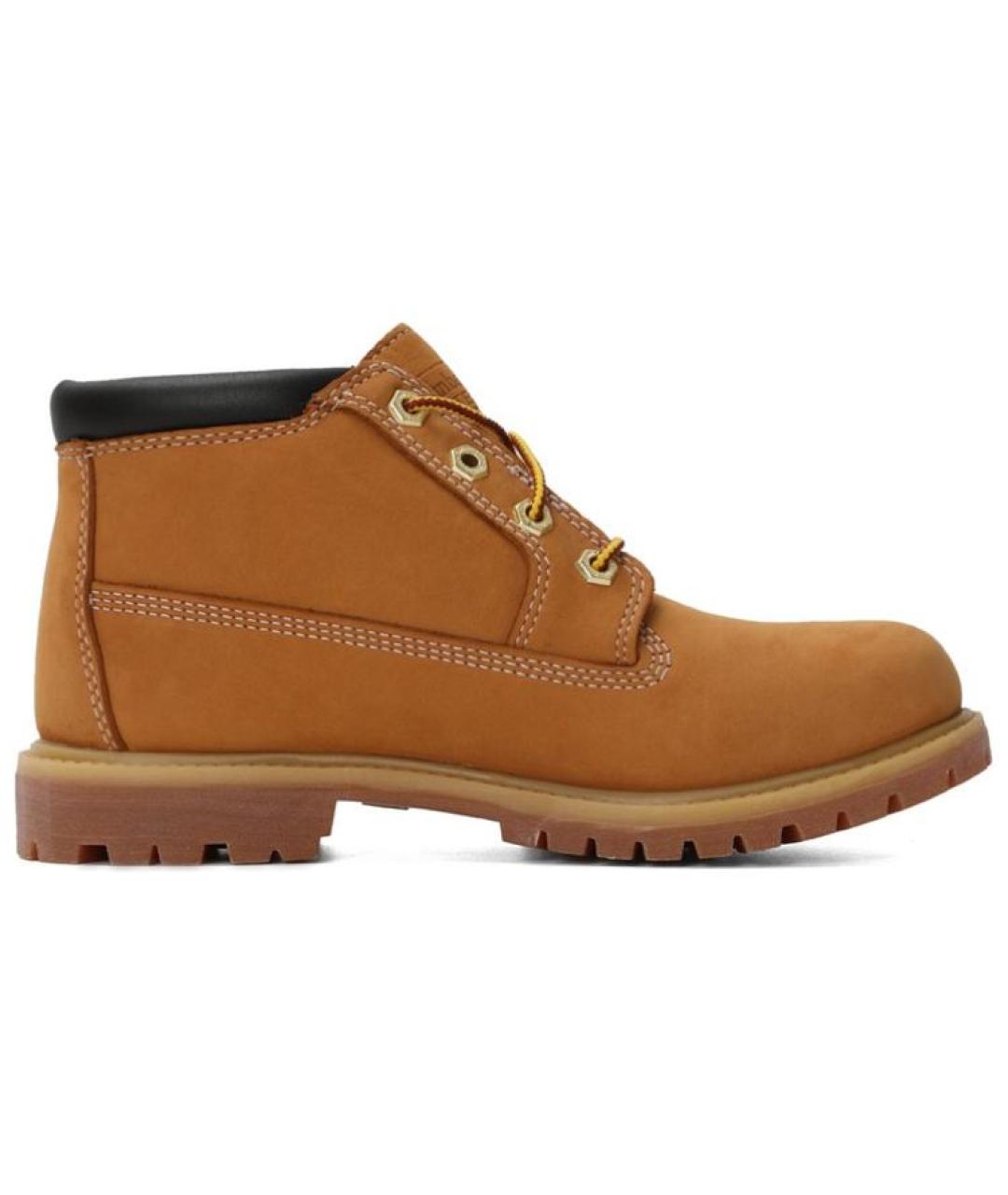 TIMBERLAND Желтые нубуковые ботинки, фото 2