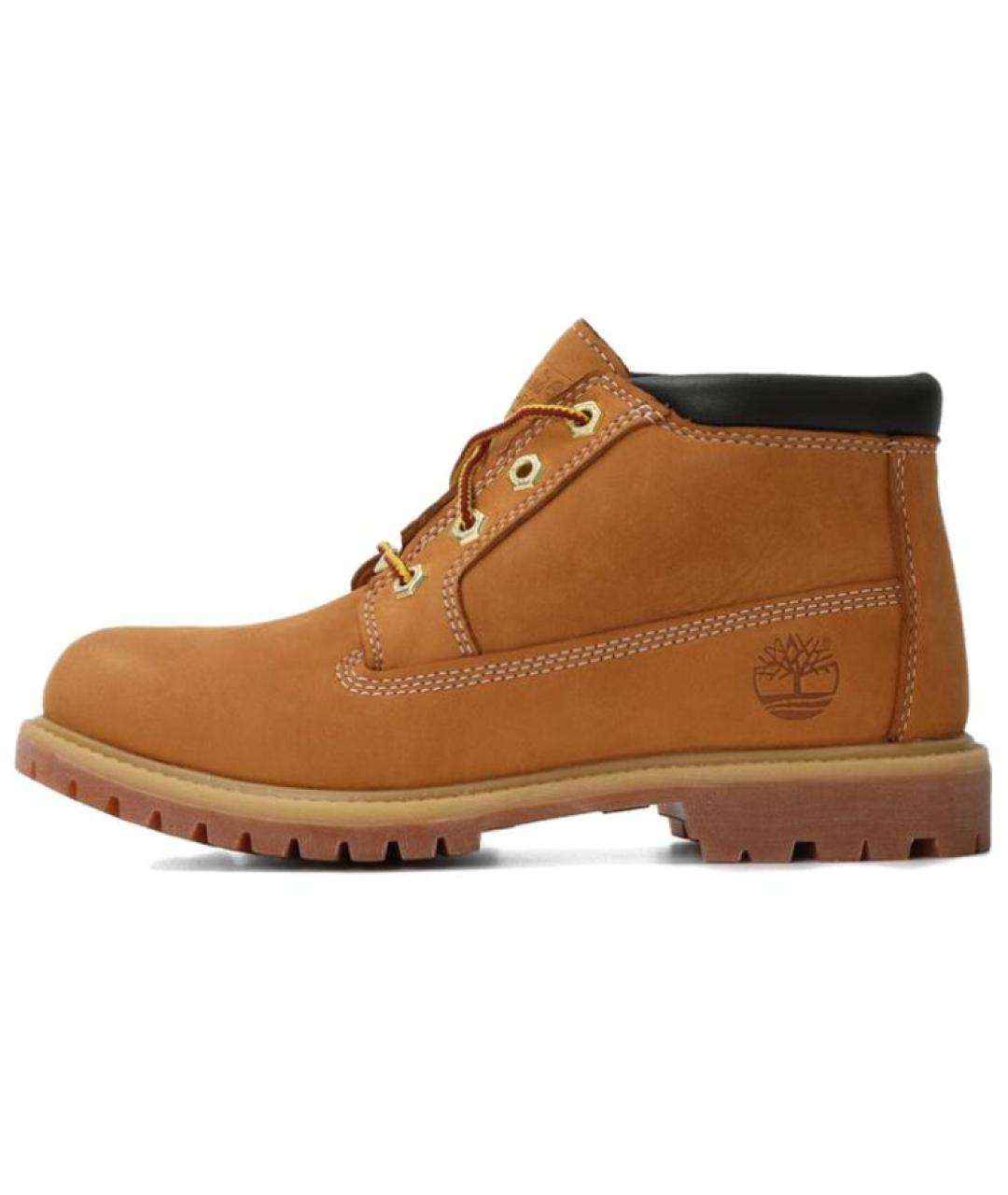 TIMBERLAND Желтые нубуковые ботинки, фото 6
