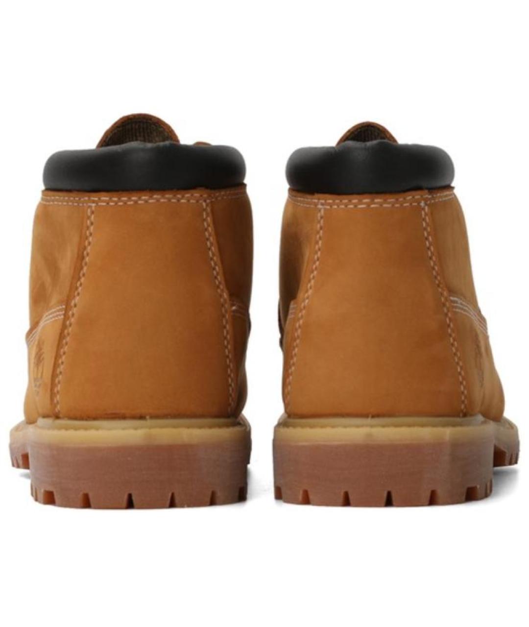 TIMBERLAND Желтые нубуковые ботинки, фото 4