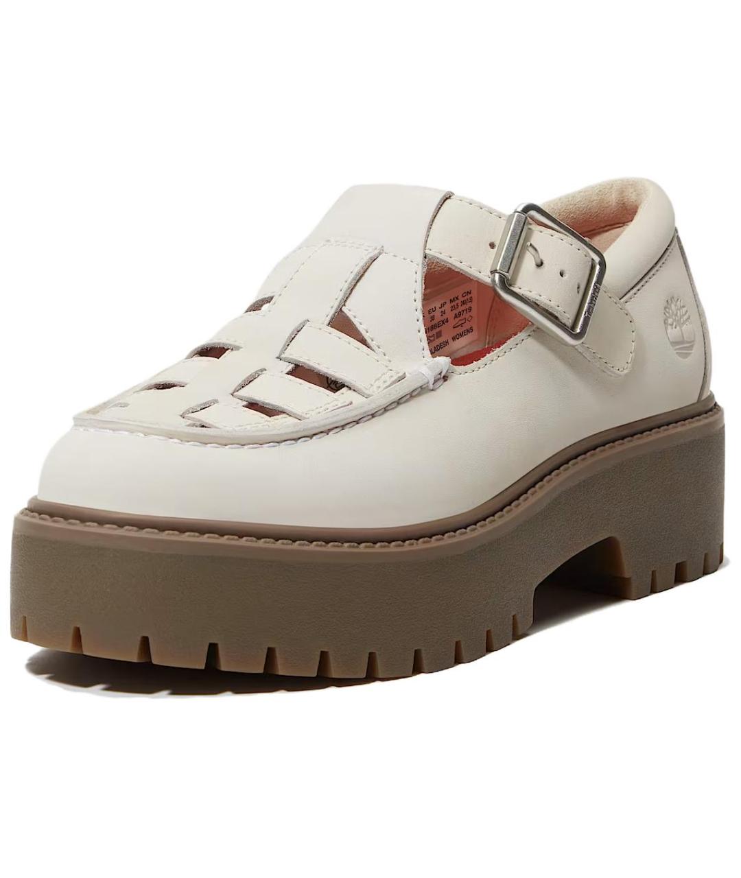 TIMBERLAND Серые кожаные туфли, фото 3
