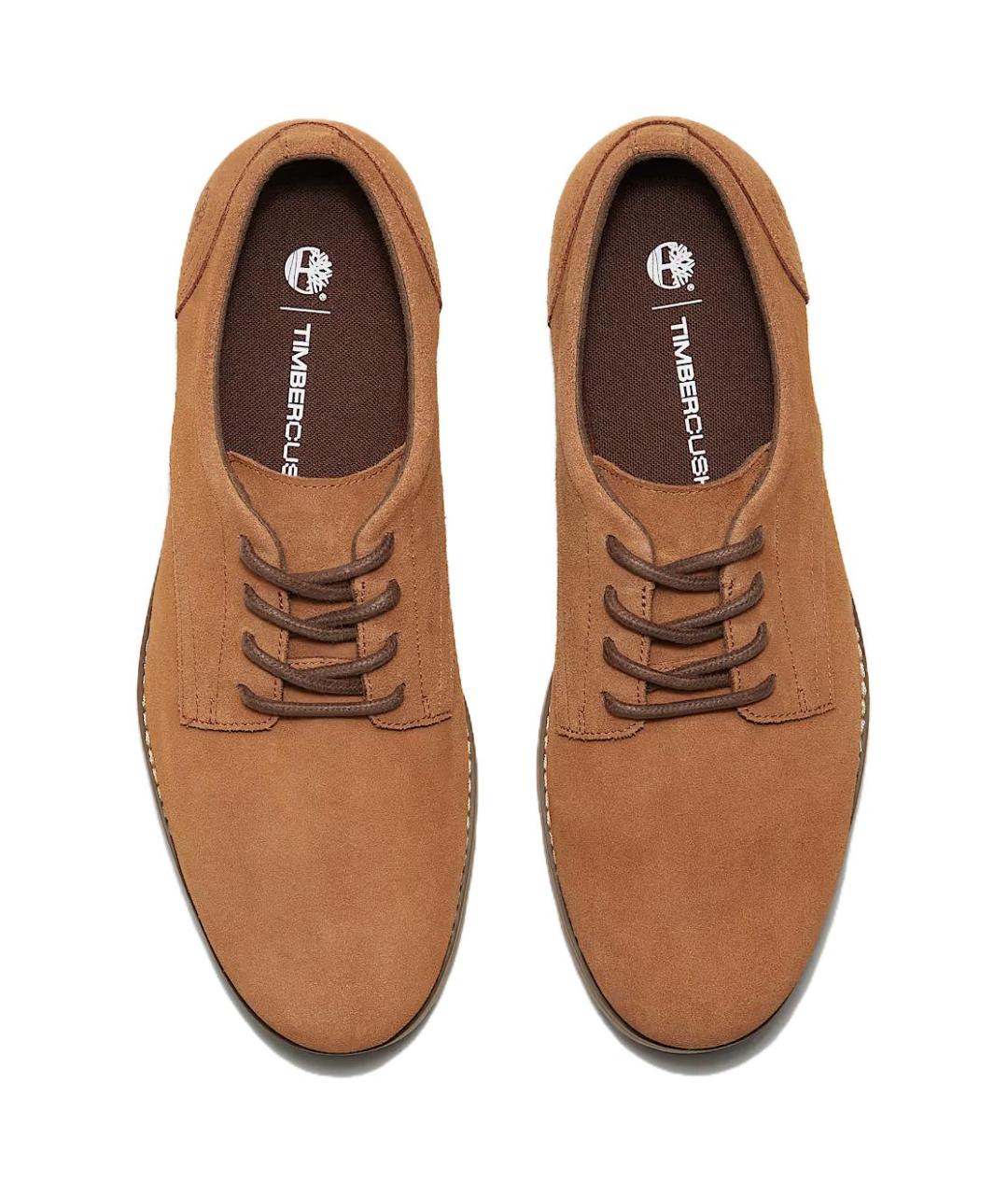 TIMBERLAND Коричневые замшевые низкие ботинки, фото 4