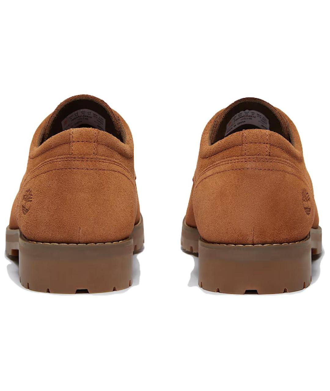 TIMBERLAND Коричневые замшевые низкие ботинки, фото 5