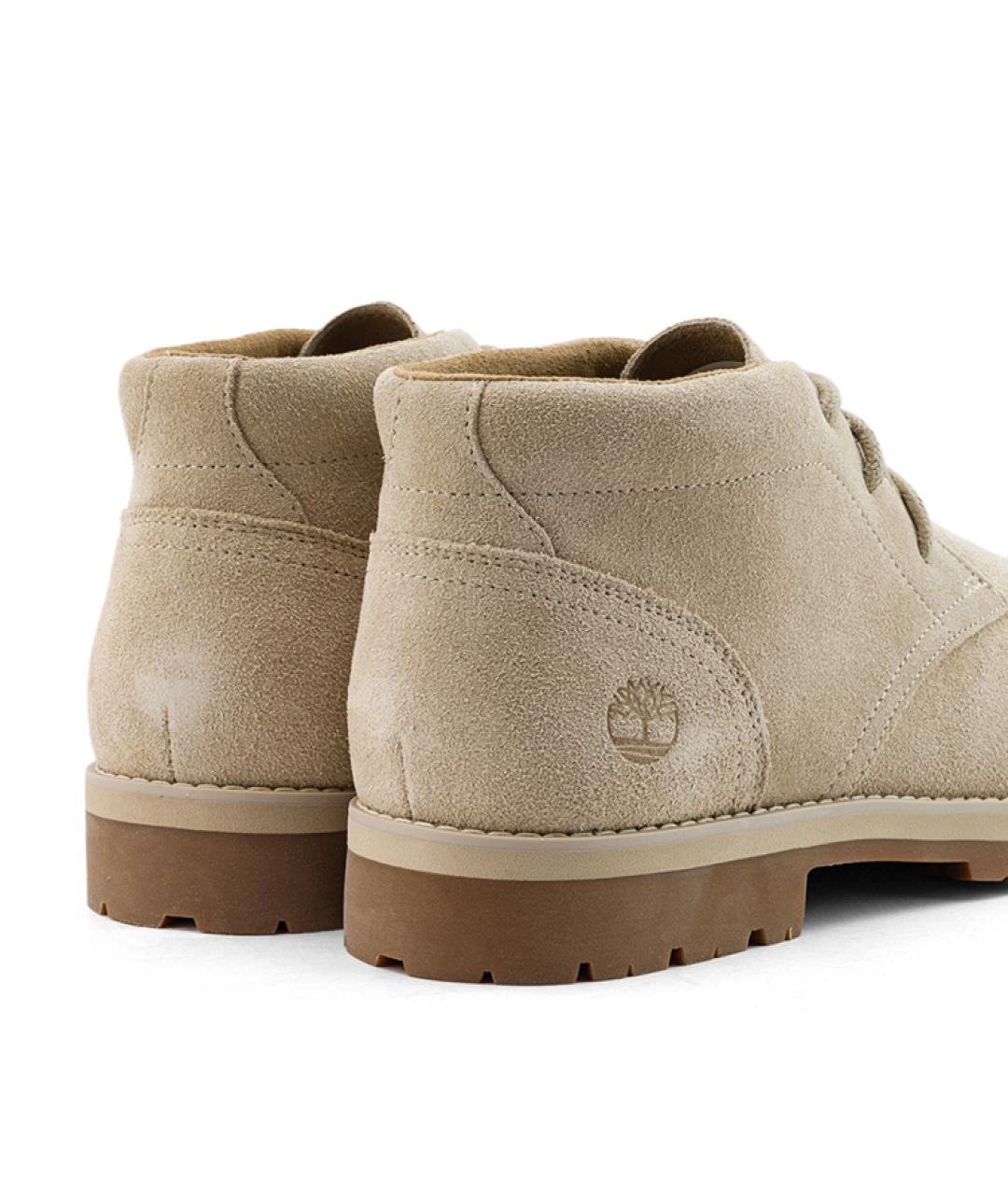 TIMBERLAND Коричневые замшевые низкие ботинки, фото 3