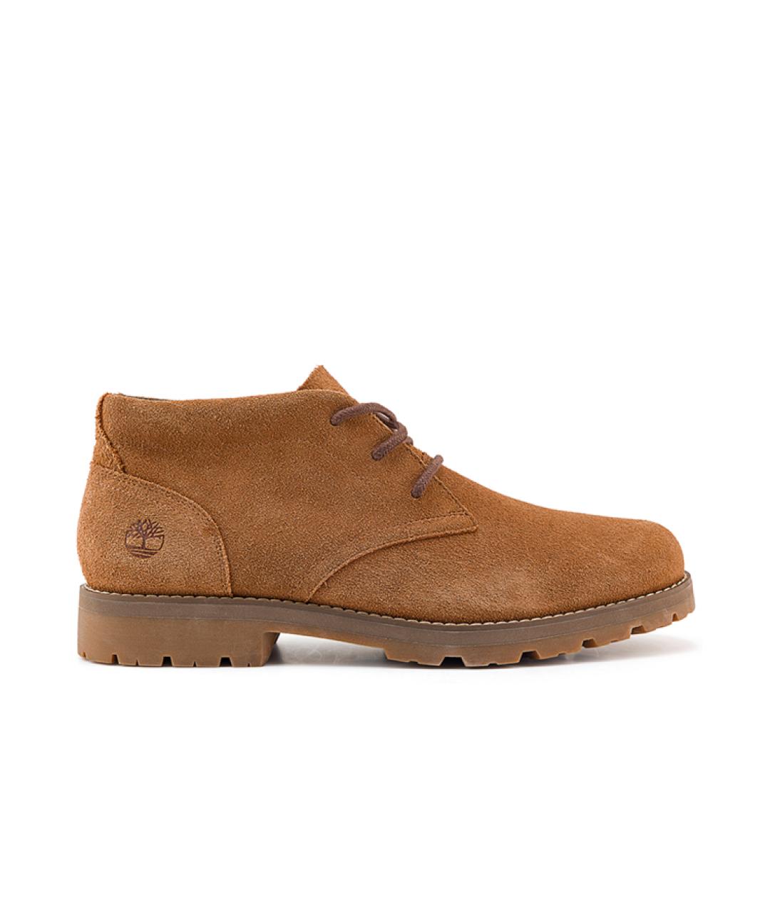 TIMBERLAND Коричневые замшевые низкие ботинки, фото 5
