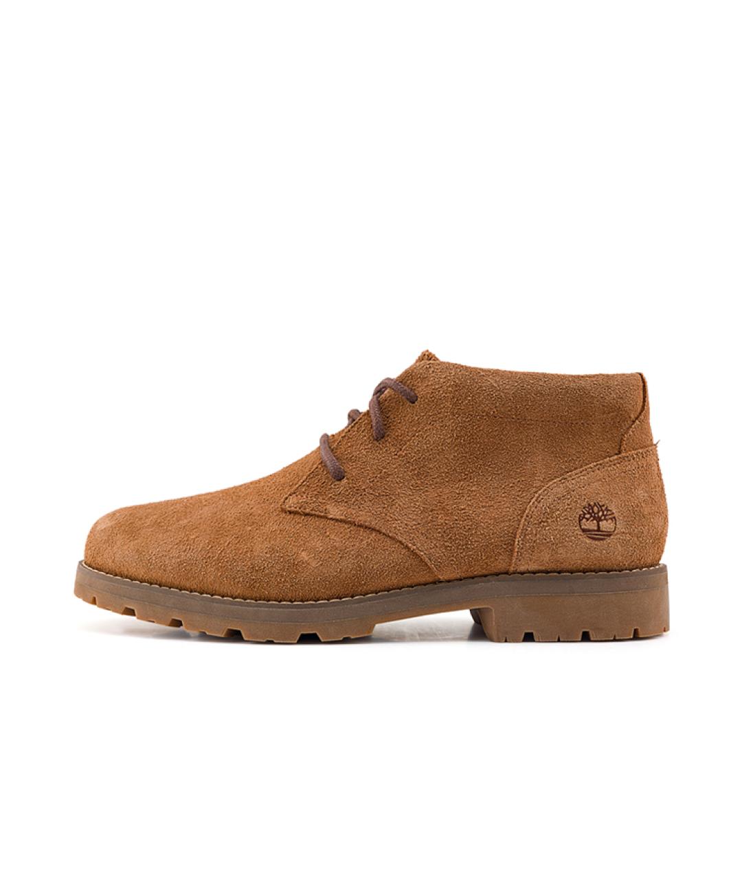TIMBERLAND Коричневые замшевые низкие ботинки, фото 6