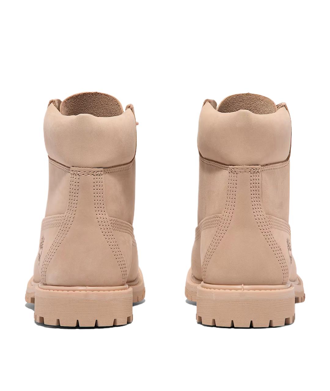 TIMBERLAND Розовые нубуковые ботинки, фото 4