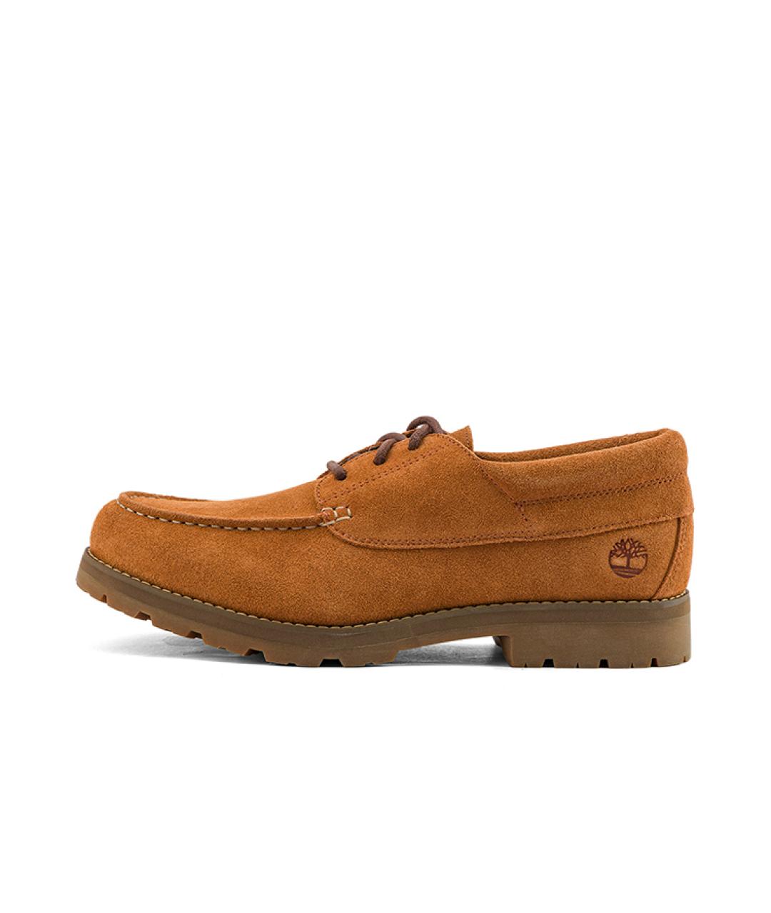 TIMBERLAND Горчичные кожаные лоферы, фото 2