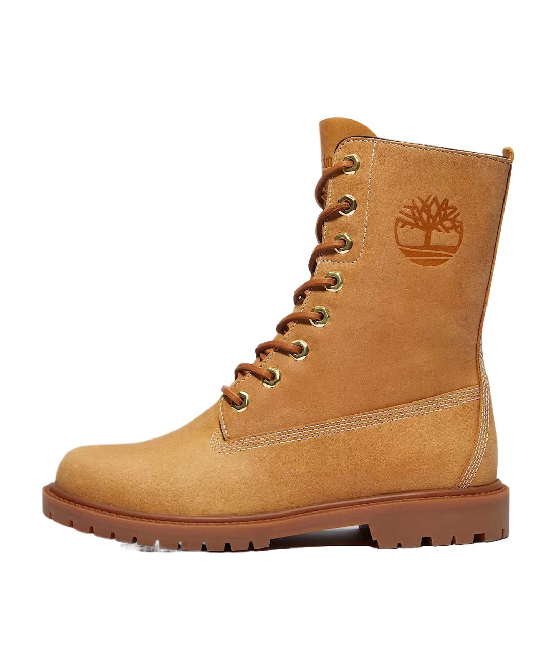 TIMBERLAND Коричневые нубуковые ботинки, фото 2