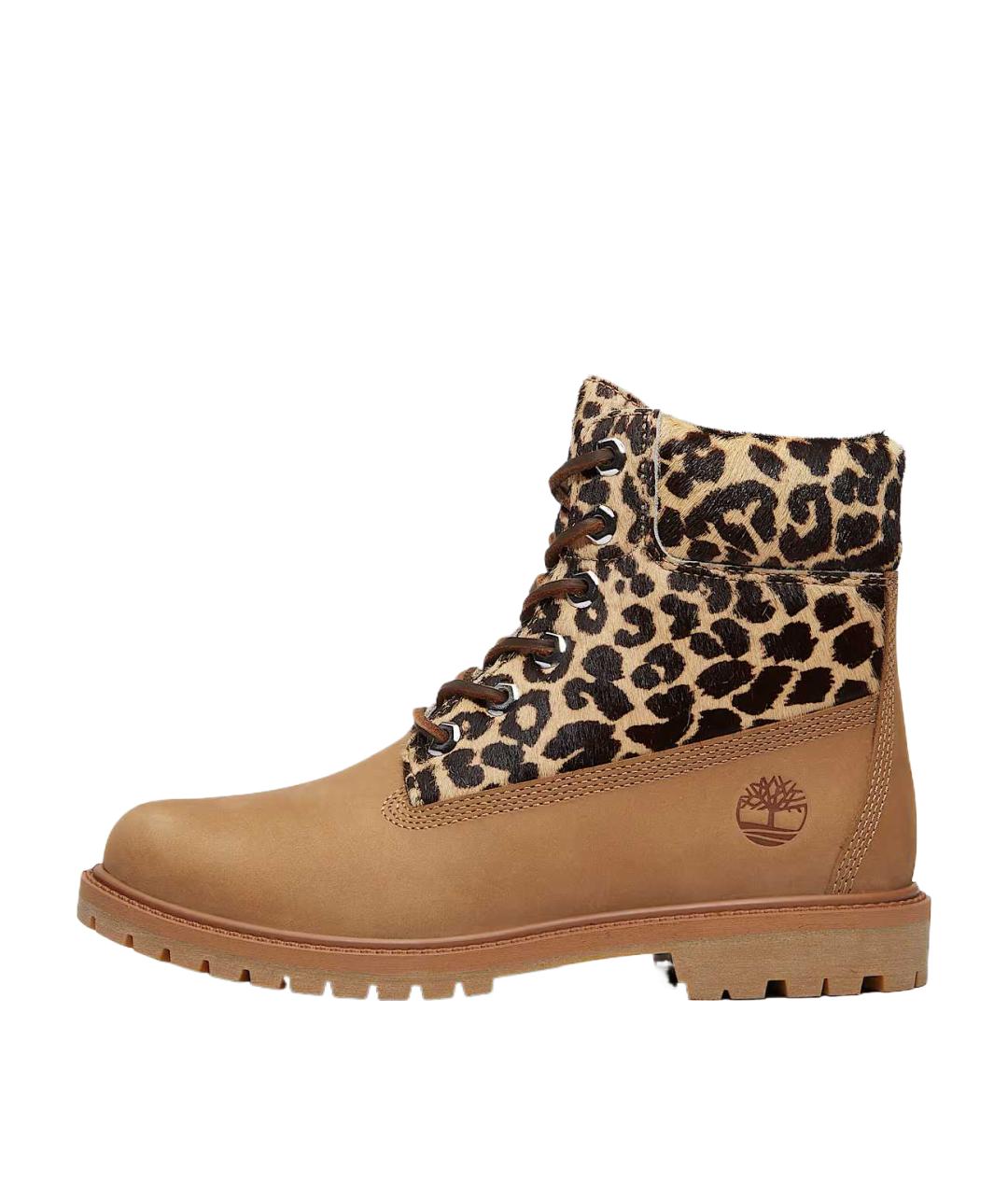 TIMBERLAND Коричневые нубуковые ботинки, фото 2