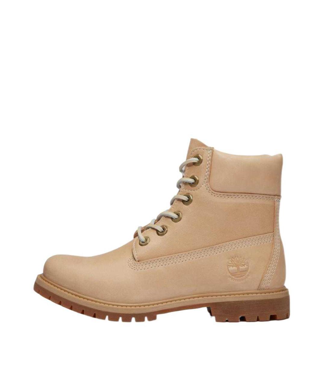 TIMBERLAND Хаки кожаные ботинки, фото 6