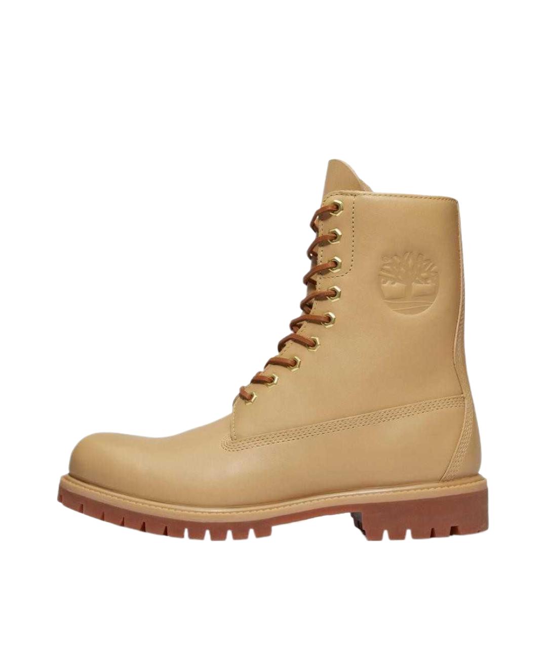 TIMBERLAND Коричневые кожаные высокие ботинки, фото 2