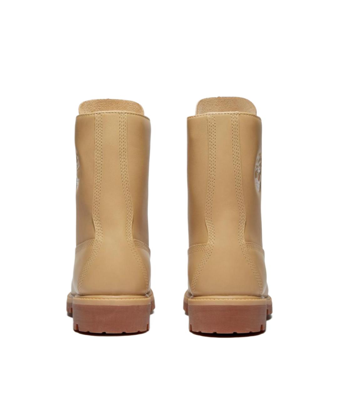 TIMBERLAND Коричневые кожаные высокие ботинки, фото 5