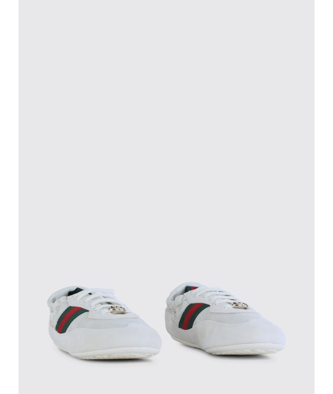 GUCCI Белые кроссовки, фото 2
