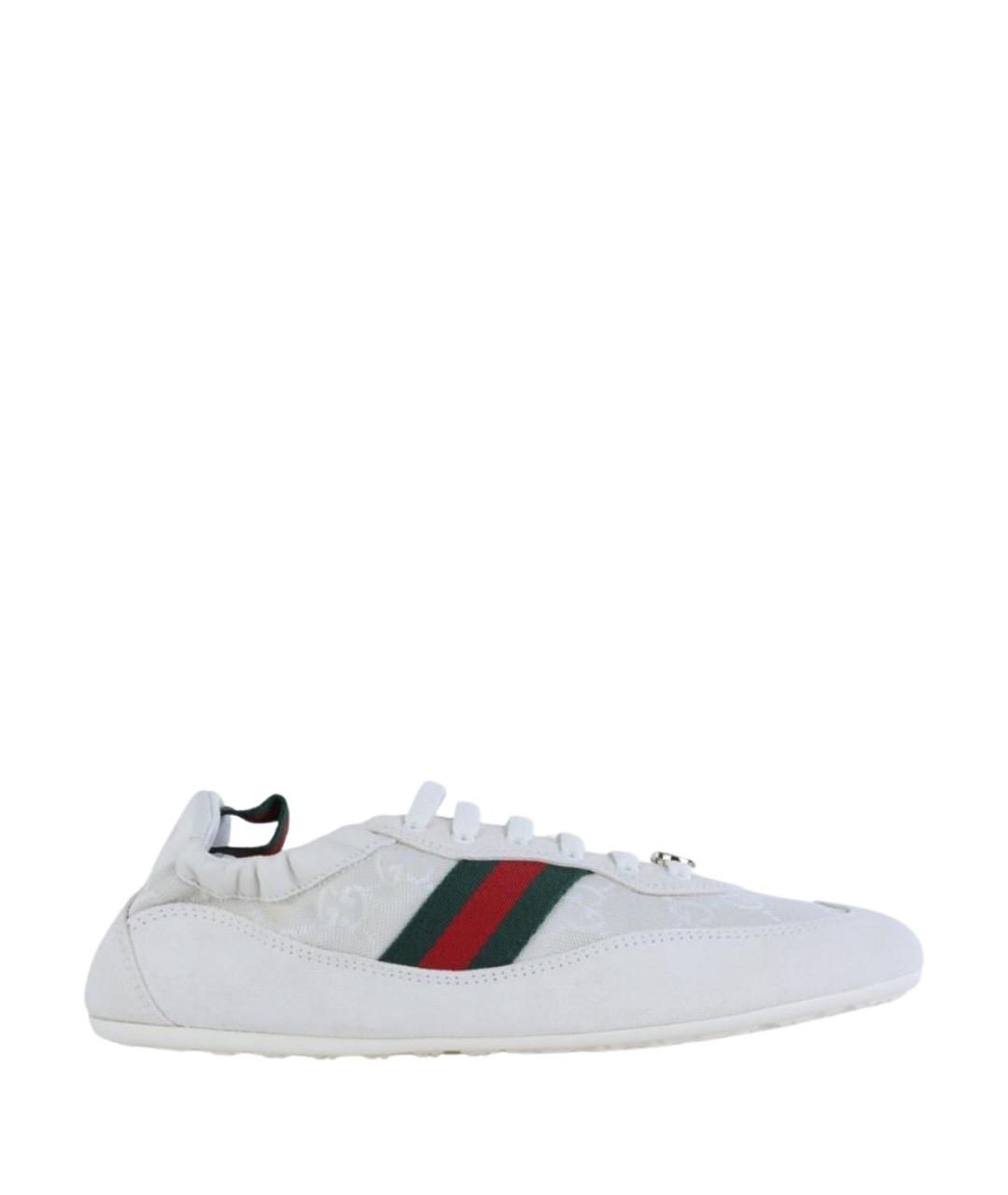 GUCCI Белые кроссовки, фото 1