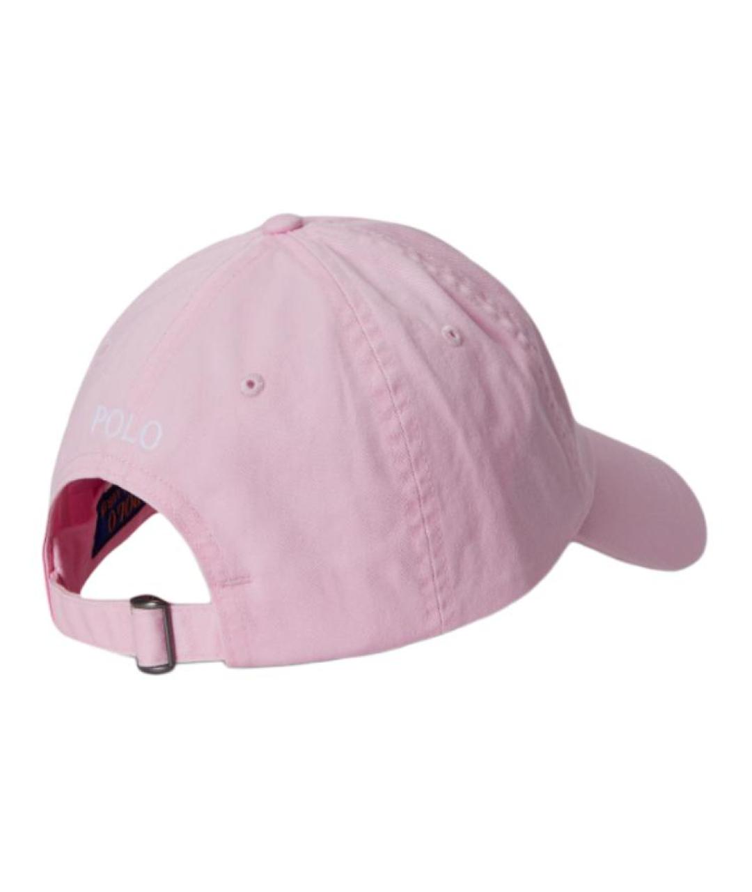 POLO RALPH LAUREN Розовая кепка/бейсболка, фото 2