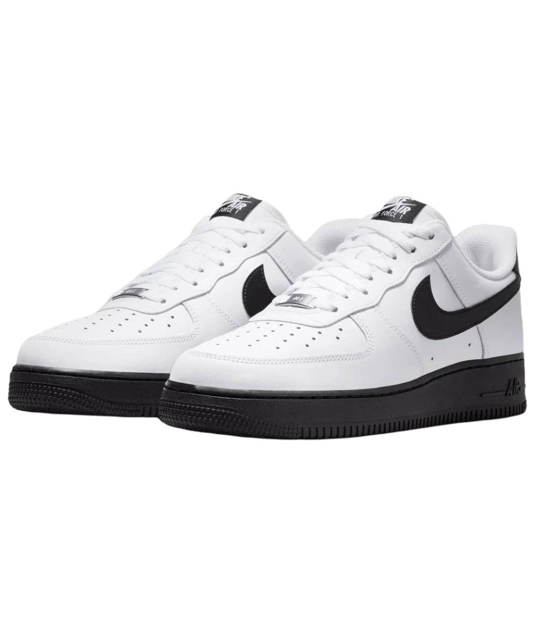 NIKE Белые кожаные кроссовки, фото 3