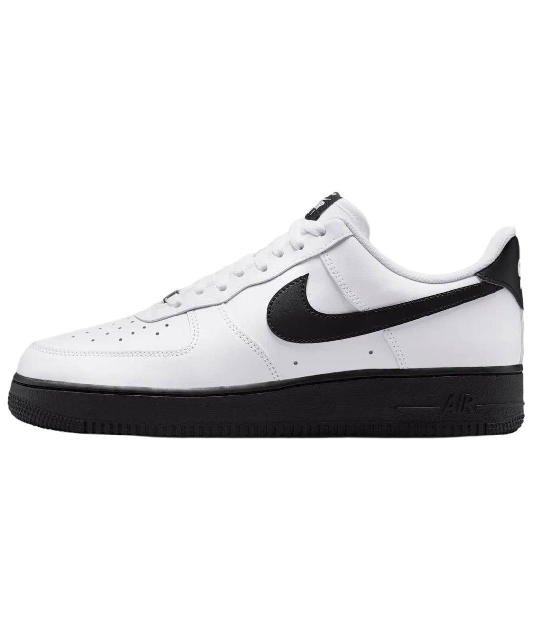 NIKE Белые кожаные кроссовки, фото 5