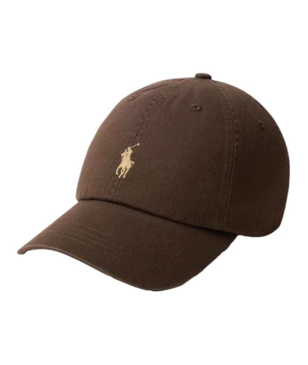 POLO RALPH LAUREN Коричневая кепка, фото 1