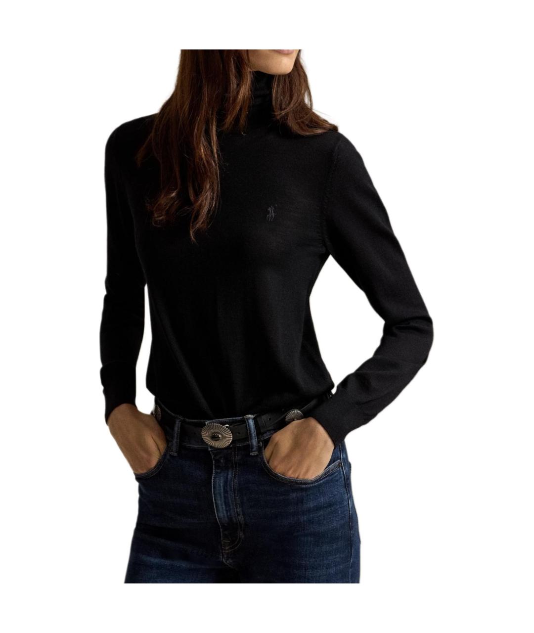 POLO RALPH LAUREN Черный джемпер / свитер, фото 2