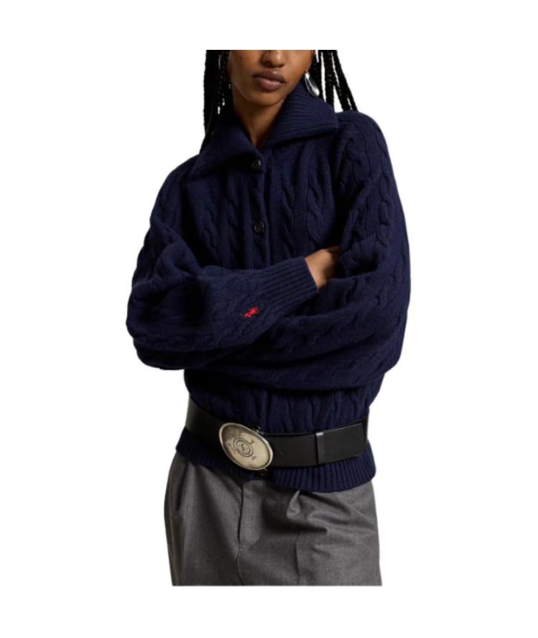 POLO RALPH LAUREN Синий кардиган, фото 4