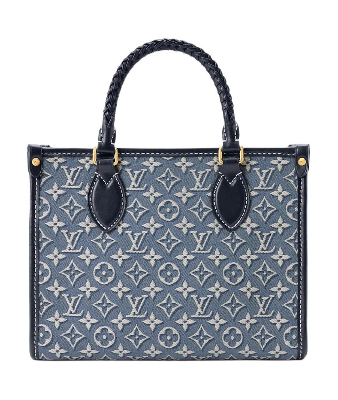 LOUIS VUITTON Синяя сумка через плечо, фото 2