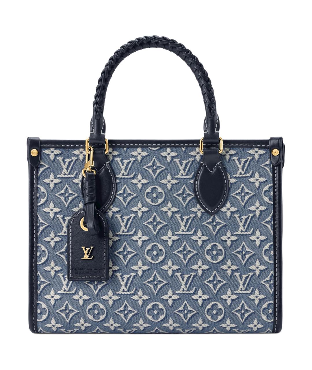 LOUIS VUITTON Синяя сумка через плечо, фото 1