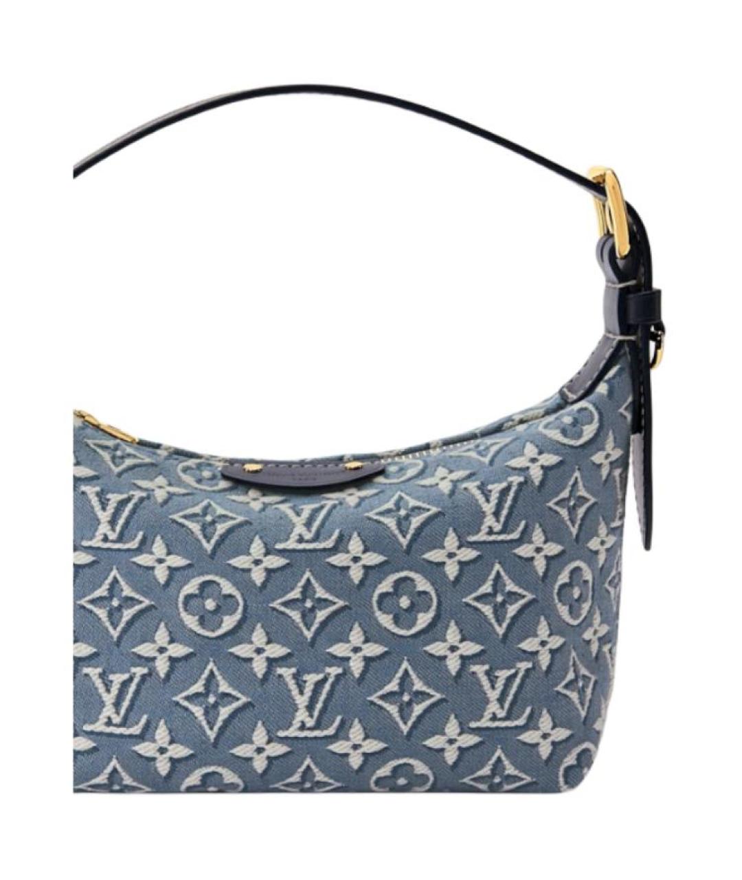 LOUIS VUITTON Синяя деним сумка через плечо, фото 5
