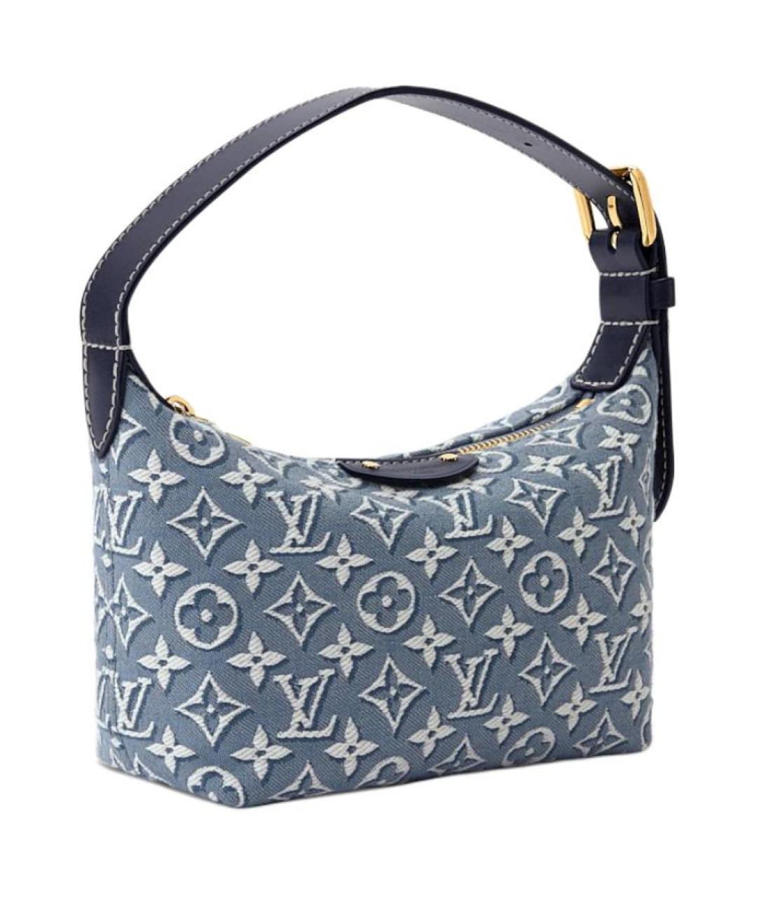 LOUIS VUITTON Синяя деним сумка через плечо, фото 2
