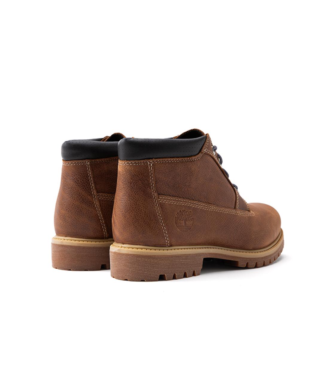 TIMBERLAND Красные кожаные высокие ботинки, фото 5