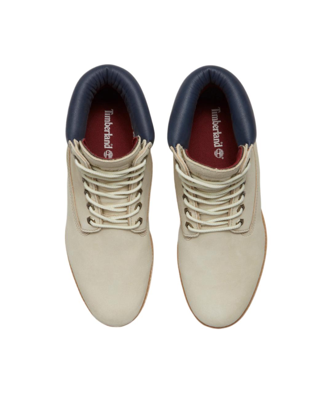 TIMBERLAND Бежевые кожаные ботинки, фото 5