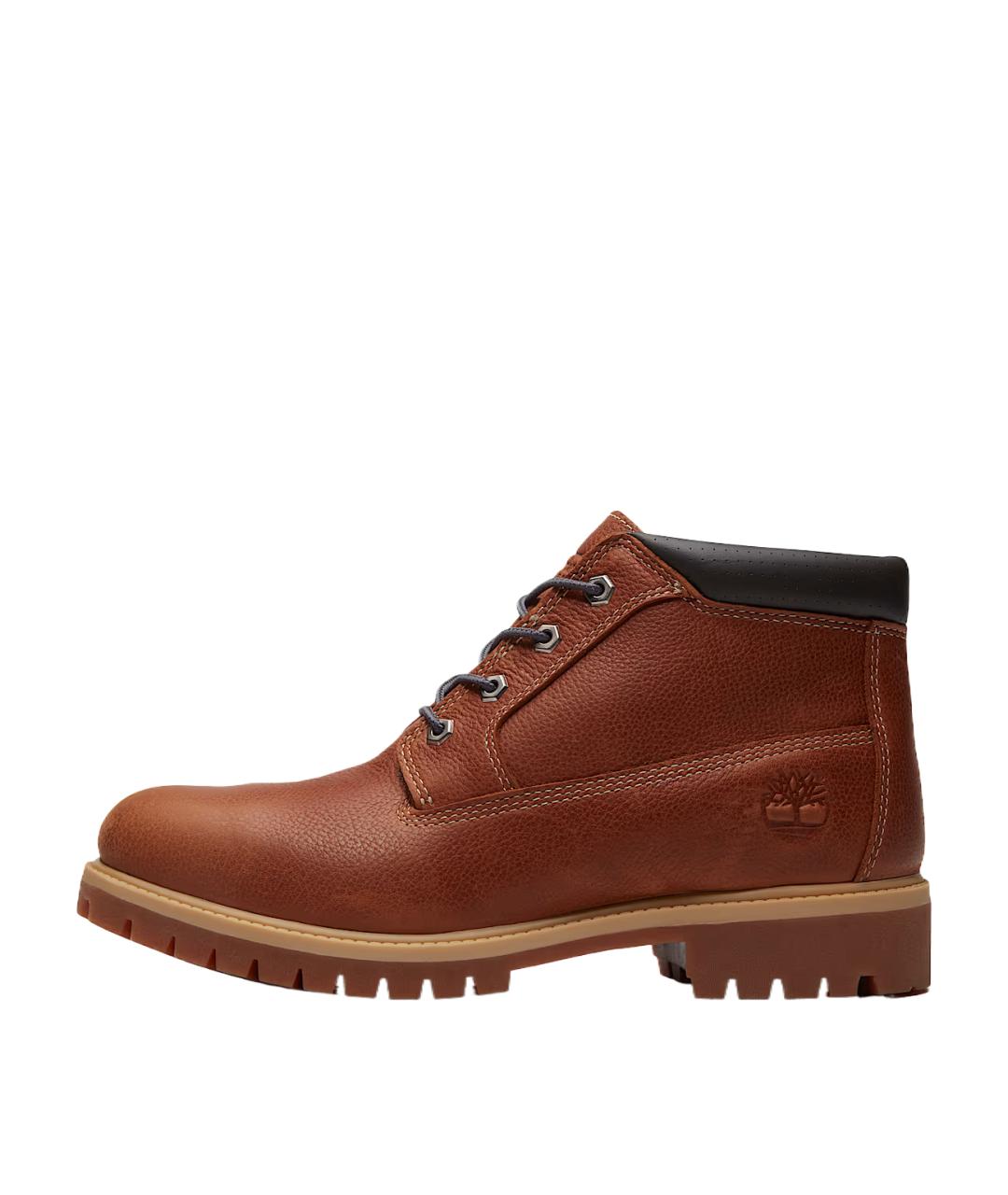 TIMBERLAND Коричневые кожаные высокие ботинки, фото 2