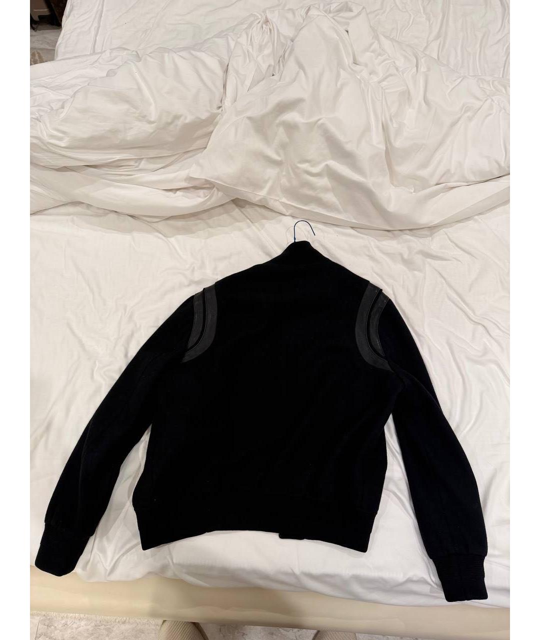 SAINT LAURENT Черная шерстяная куртка, фото 2
