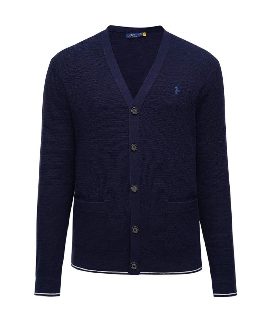 POLO RALPH LAUREN Синий кардиган, фото 1