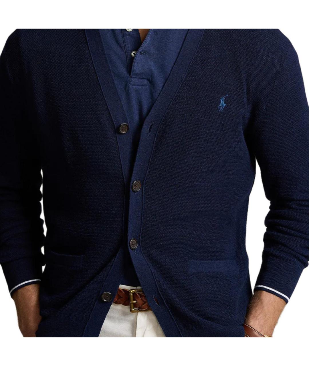 POLO RALPH LAUREN Синий кардиган, фото 5