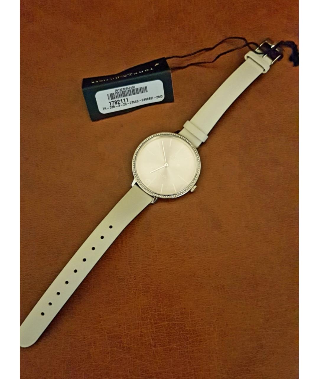 HILFIGER COLLECTION Бежевые металлические часы, фото 2