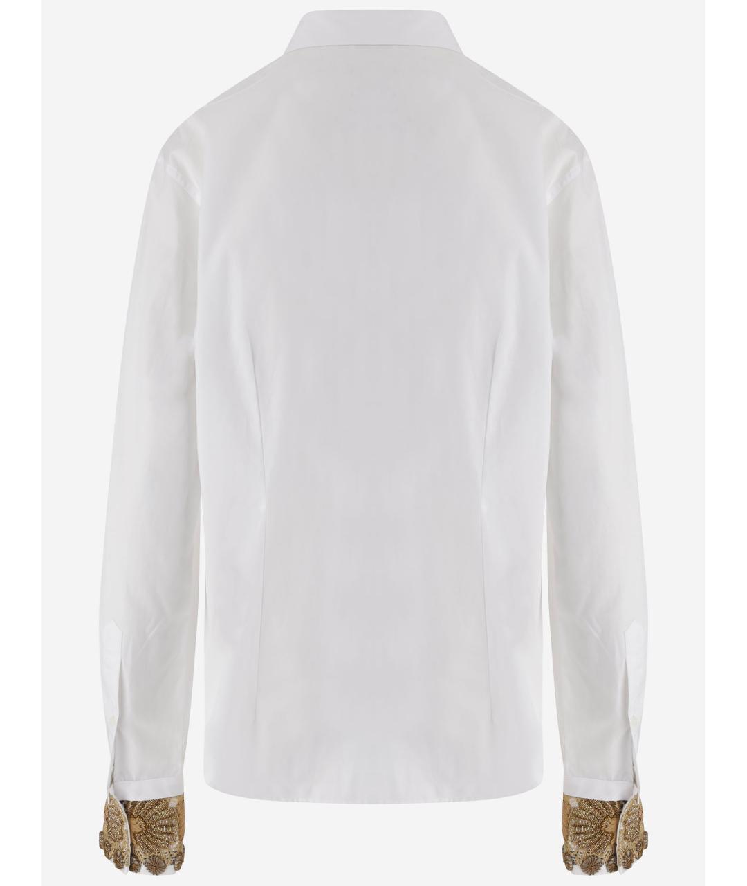 DRIES VAN NOTEN Белая хлопковая рубашка, фото 2