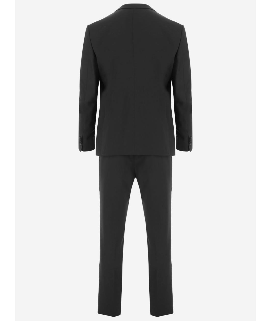 GIORGIO ARMANI Черный классический костюм, фото 2