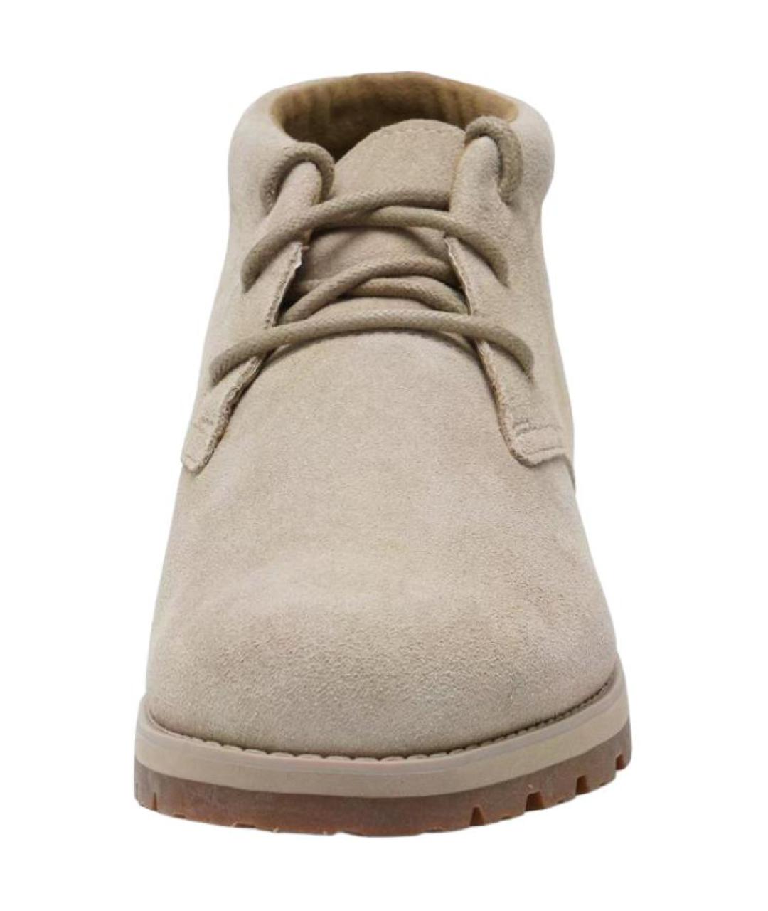 TIMBERLAND Бежевые замшевые низкие ботинки, фото 5