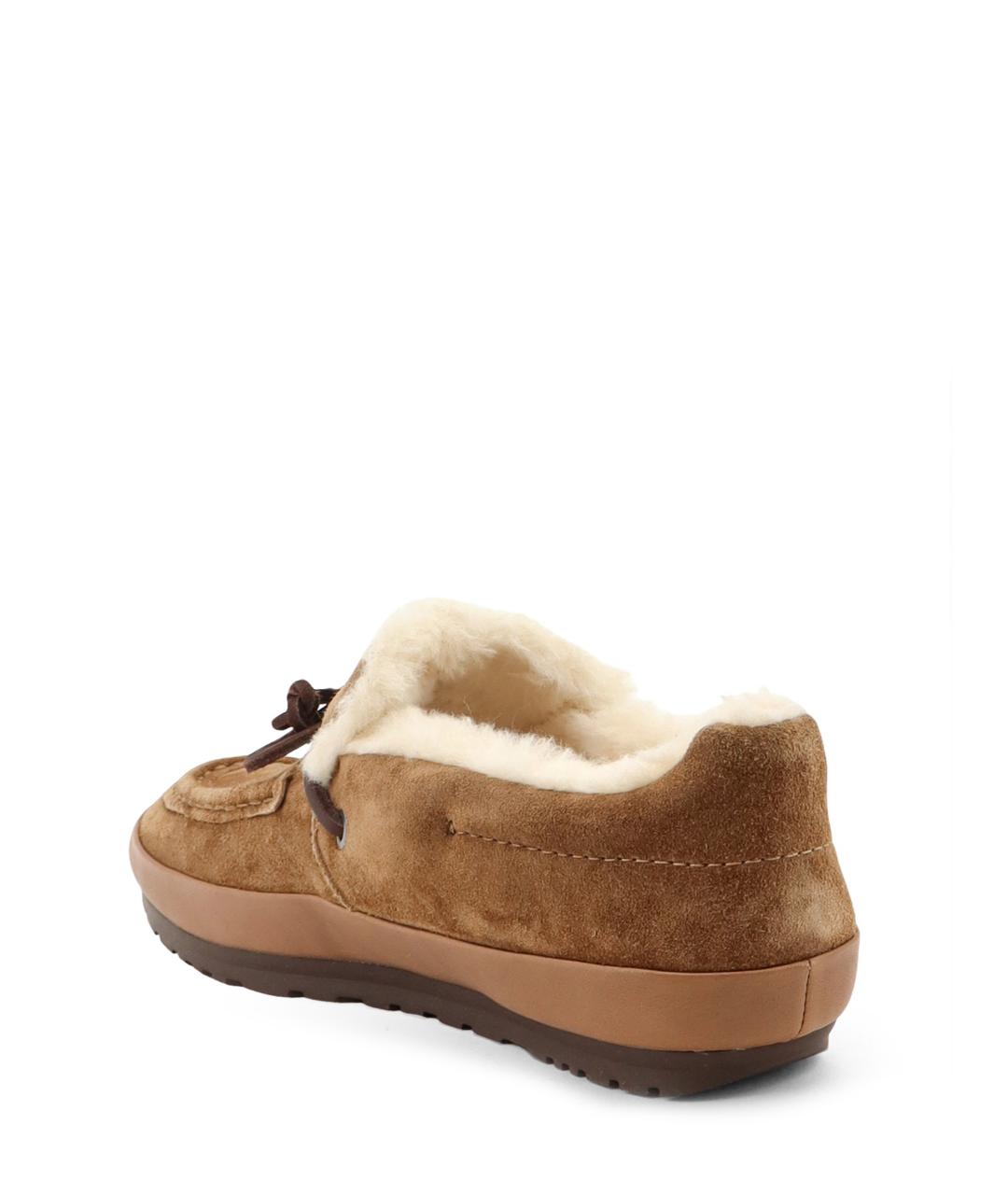 UGG Коричневые замшевые ботинки, фото 3