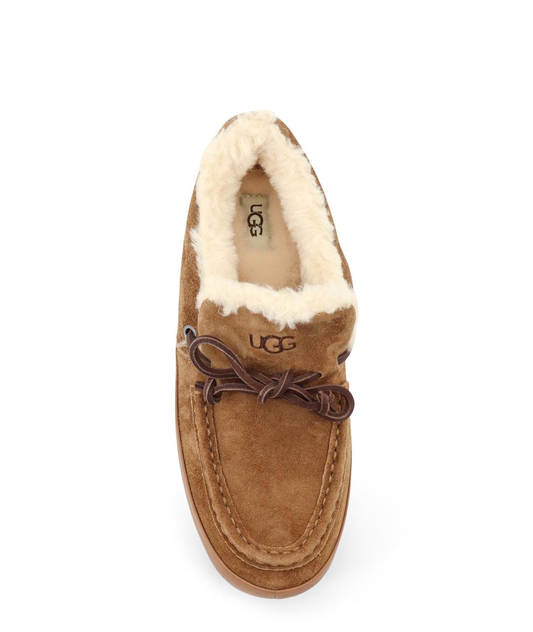 UGG Коричневые замшевые ботинки, фото 5