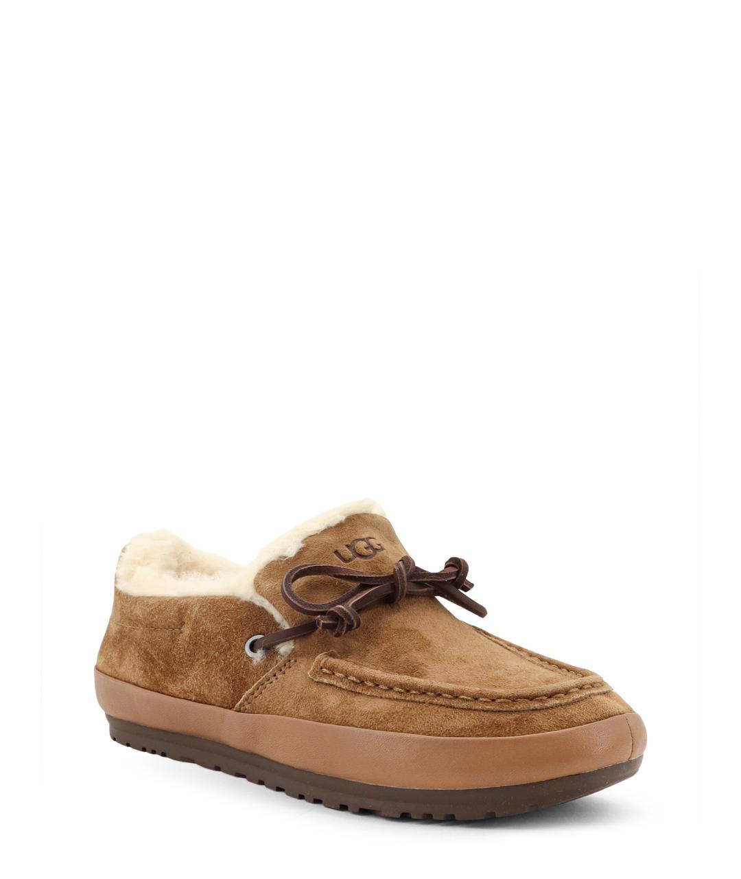 UGG Коричневые замшевые ботинки, фото 2