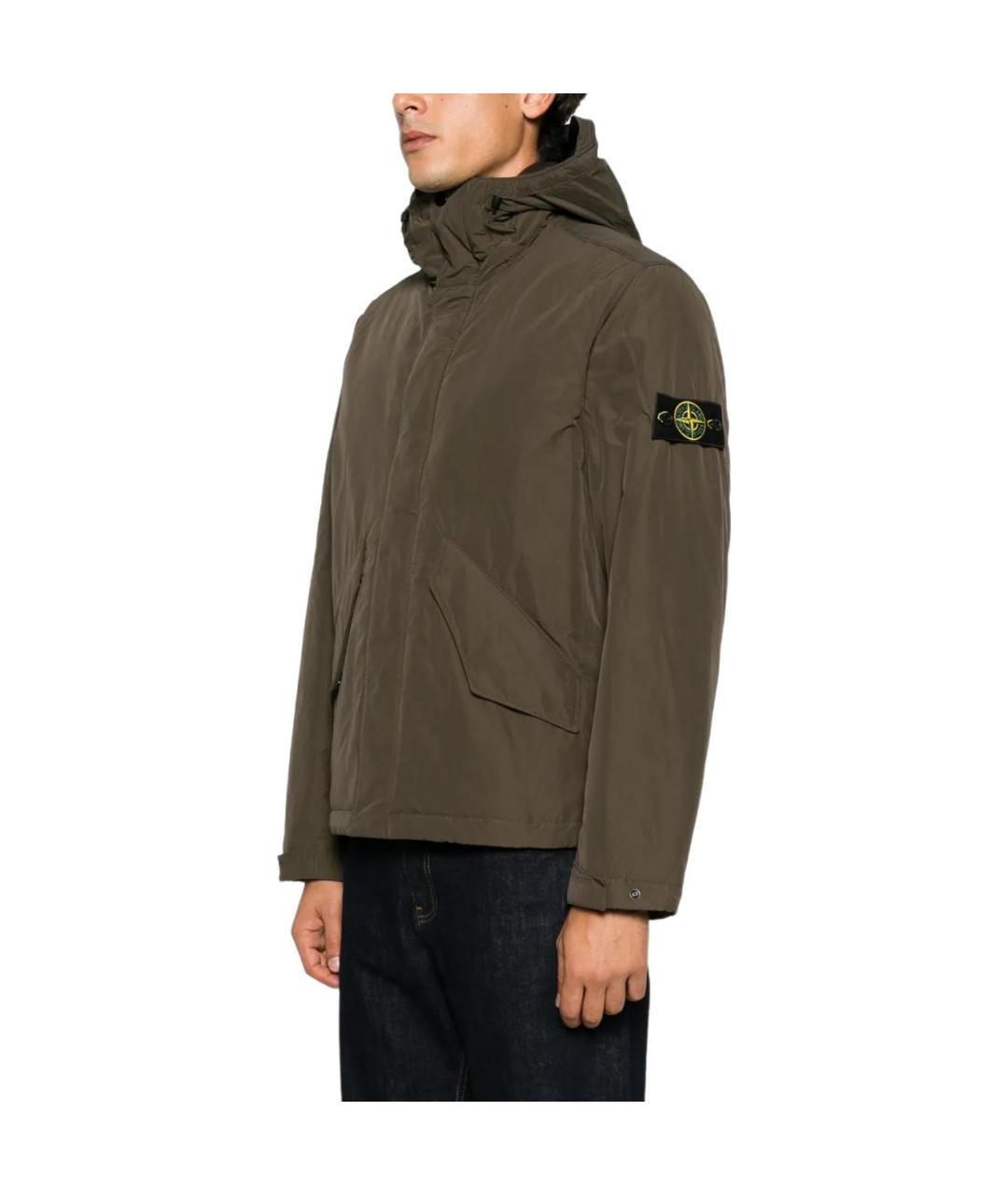 STONE ISLAND Серая куртка, фото 5