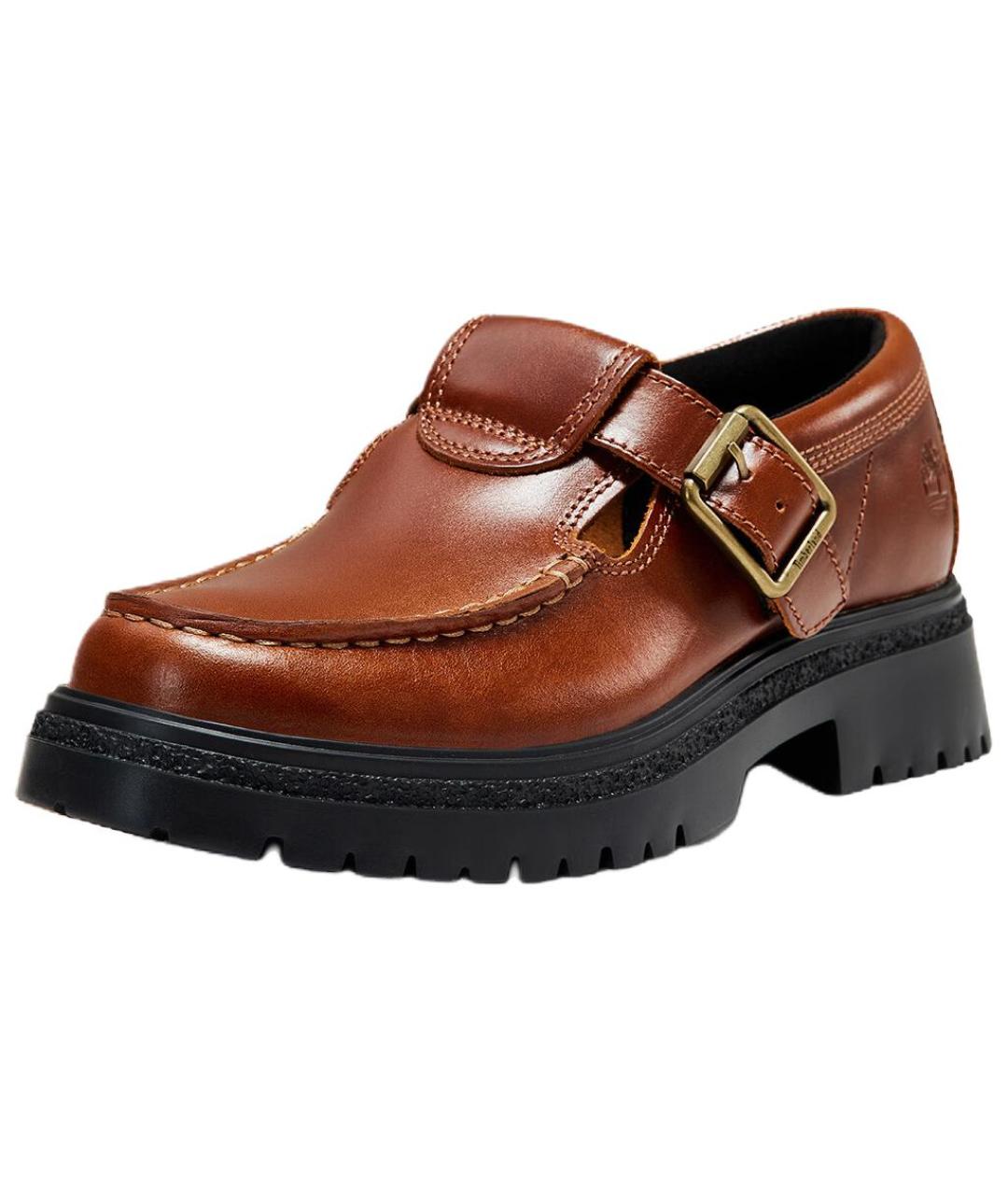 TIMBERLAND Красные кожаные лоферы, фото 3