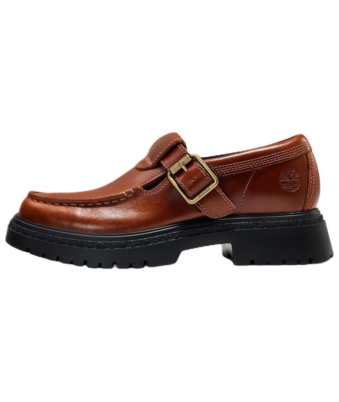 TIMBERLAND Красные кожаные лоферы, фото 2