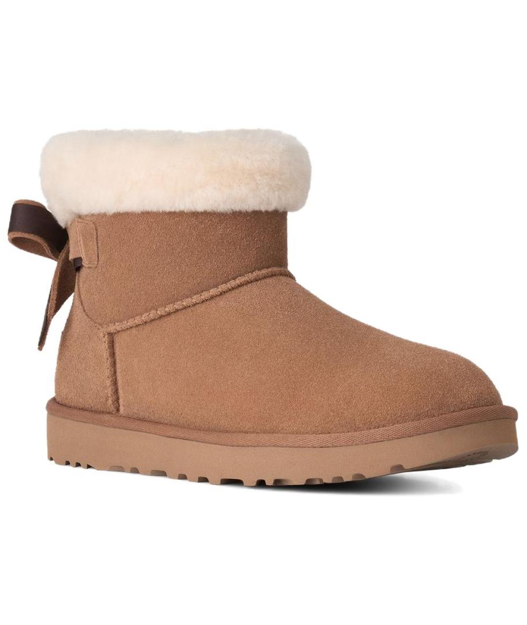UGG Коричневые ботинки, фото 3