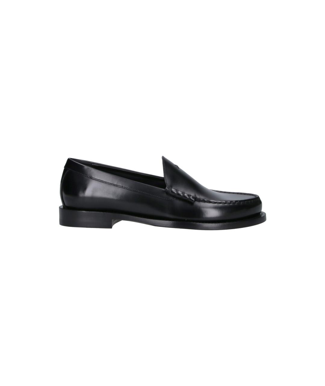 CELINE Черные кожаные лоферы, фото 6