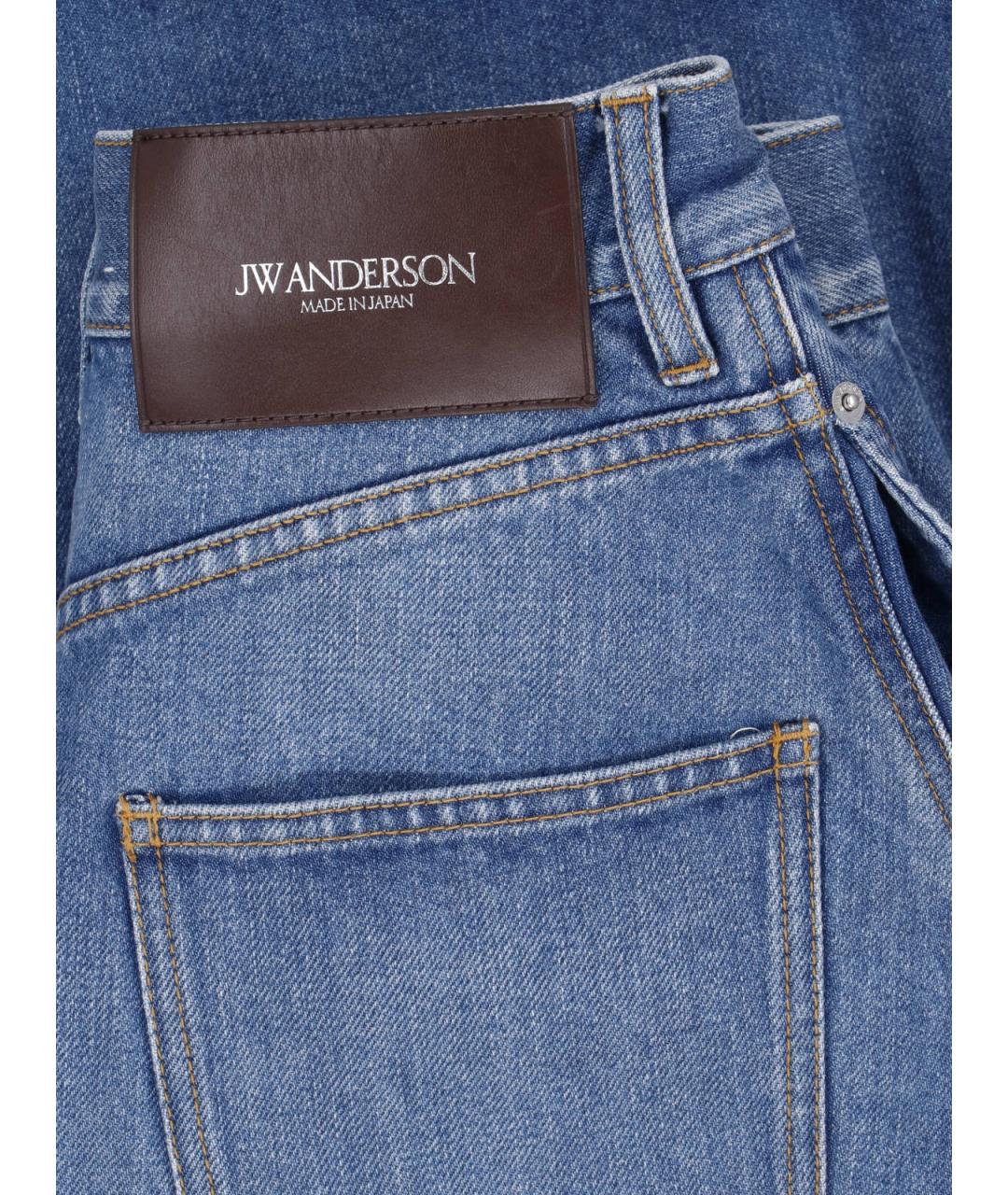 J.W.ANDERSON Синяя хлопковая юбка миди, фото 5