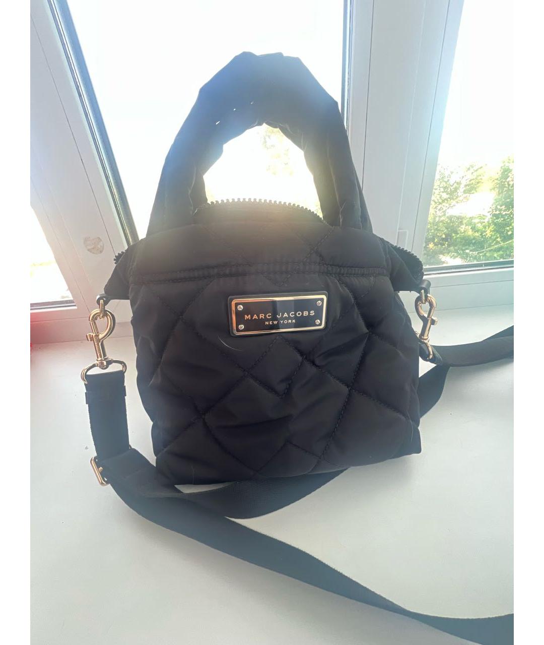 MARC JACOBS Черная нейлоновая сумка тоут, фото 2