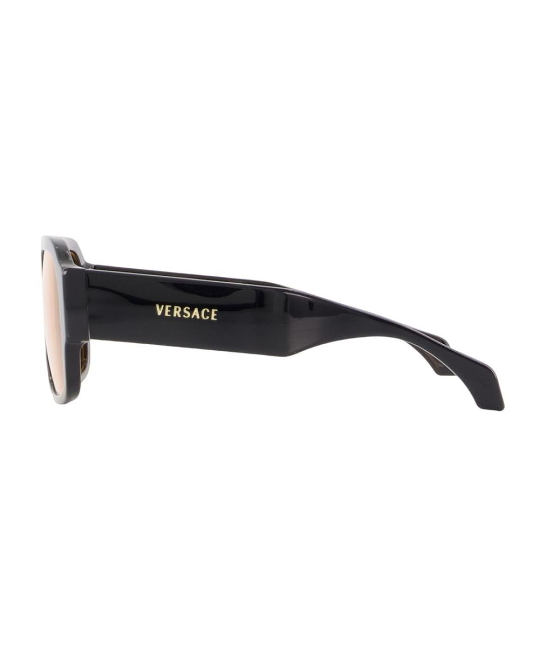 VERSACE Черные солнцезащитные очки, фото 2